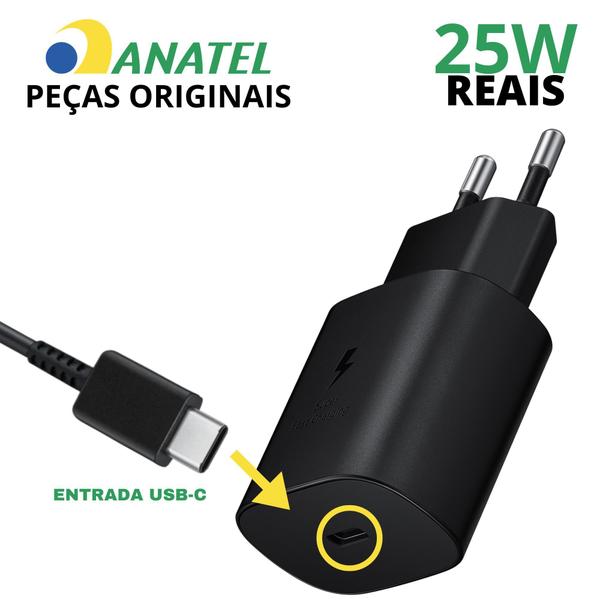 Imagem de carregador original 25w s21 fe 5g sm-g990e