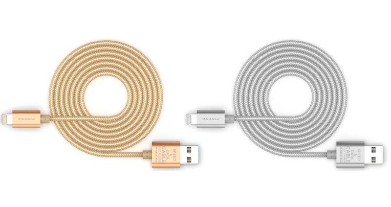 Imagem de Carregador Original Pineng Cabo de Celular USB de Carregamento Rápido Transfere Dados Nylon de 1,5m para IOS Lightning