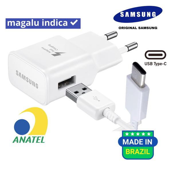 Imagem de Carregador original samsung tipo-c 5,0v a 1,55a 