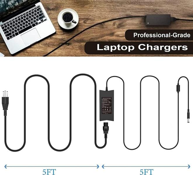 Imagem de Carregador para laptop Dell PA-4E 130W 19,5V 6,67A 2 pontas 7,4x5,0 mm