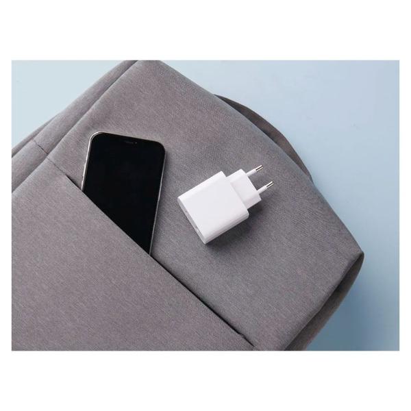 Imagem de Carregador para Tomada Xiaomi Mi 33W Wall Charger Tipo-A / Tipo-C - Branco (AD332EU)