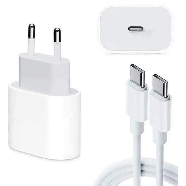 Imagem de Carregador PD Turbo 20W USB-C Compatível Com iPhone 16 16 Plus 16 Pro 16 Pro Max