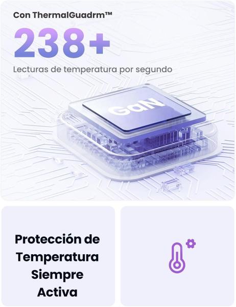 Imagem de Carregador Pd30W Usb Type C Gan Tech Mod 25694 (Roxo)