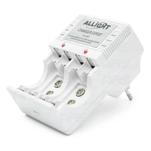 Imagem de Carregador Pilha AAA/AA Bateria 9v Bivolt Allight A-612