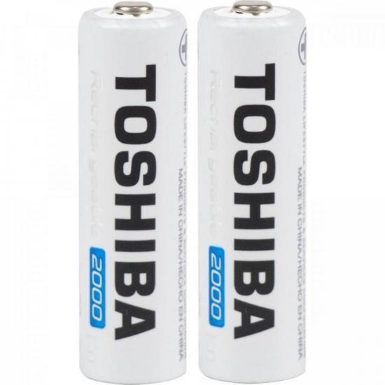 Carregador Pilha Usb 2 Pilhas Aa/Aaa .2.000 Mah Com 2 - Toshiba Imagem de Carregador Pilha Usb 2 Pilhas Aa/Aaa .2.000 Mah Com 2