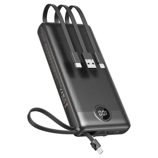 Imagem de Carregador Portátil 10000Mah Power Bank Celular Tablet