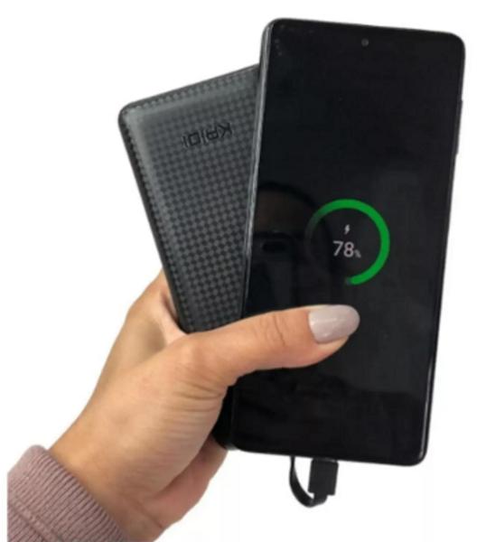 Imagem de Carregador Portatil 10000mah Power Bank Com 4 Cabos