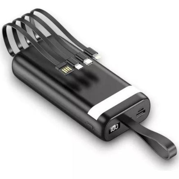 Imagem de Carregador Portátil 20.000mah Potente Power Bank Lanterna