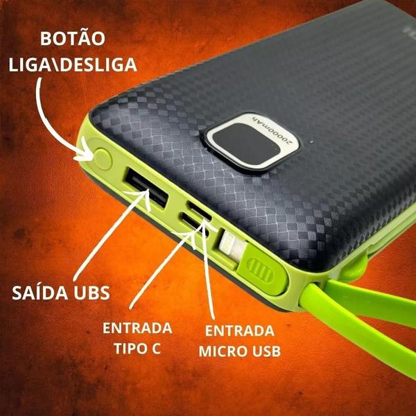 Imagem de Carregador Portátil  20000mah Kaidi Knc-8882