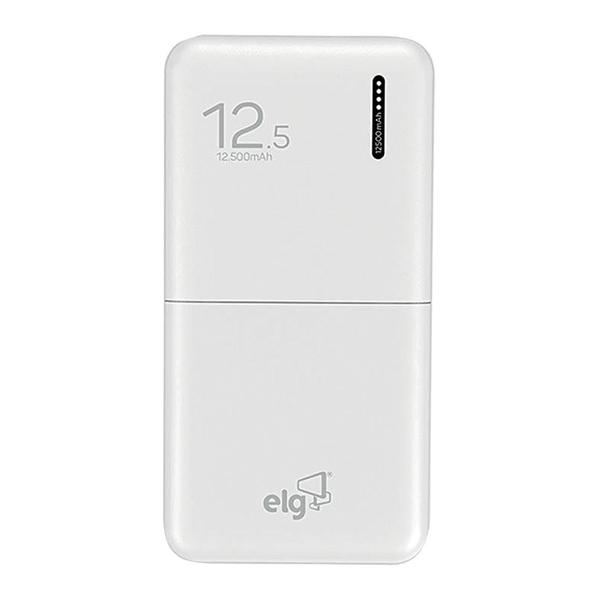 Imagem de Carregador Portátil ELG PB125 12500mAh Branco