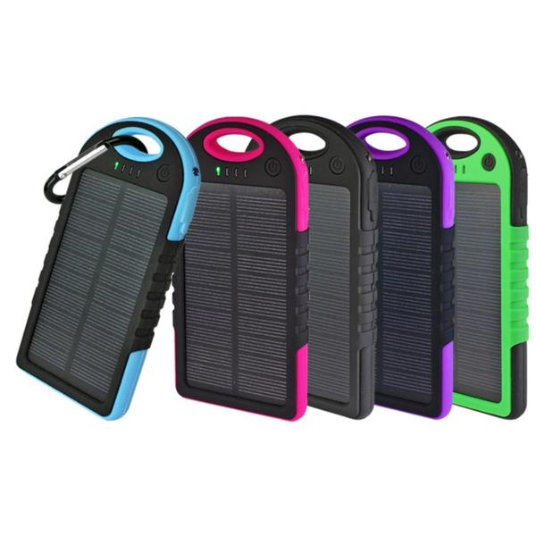 Imagem de Carregador Portátil Energia Solar Power Bank New 38.000