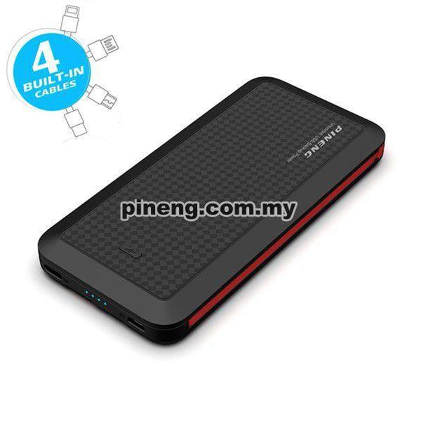 Imagem de Carregador Portátil Pineng PN-957 Preto 3 Saídas 10000mAh USB