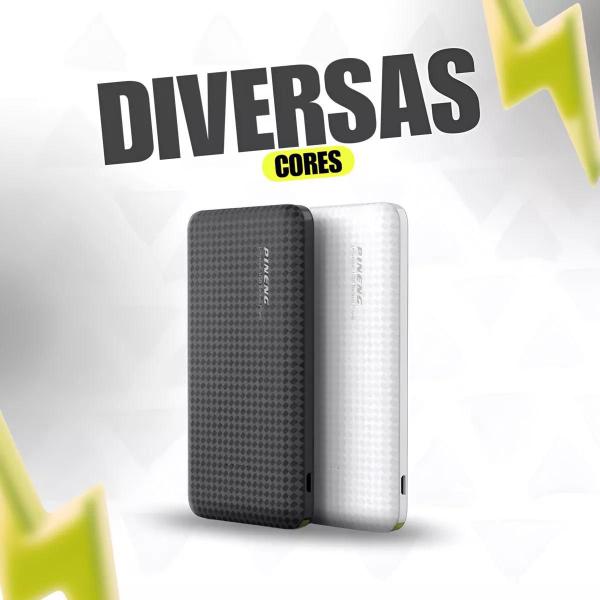 Imagem de Carregador Portátil Power Bank 10.000mAh - Energia Extra Sempre Disponível