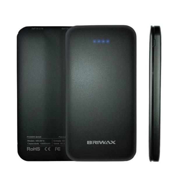 Imagem de Carregador Portatil Power Bank 10.000mAh MX-6919 BRIWAX