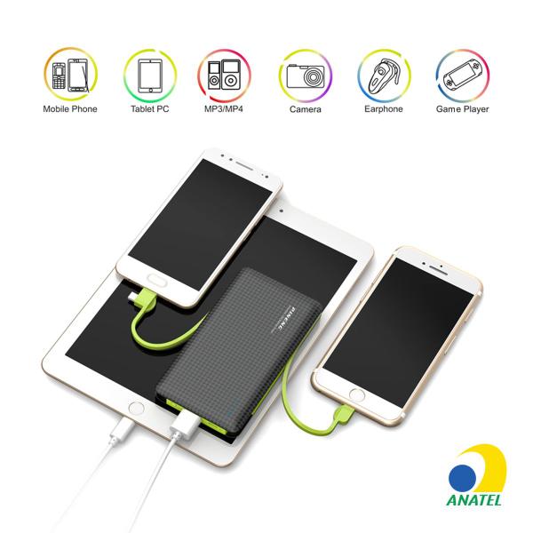 Imagem de Carregador Portátil Power Bank 10000 mah 3em1 PN-956 Anatel Original