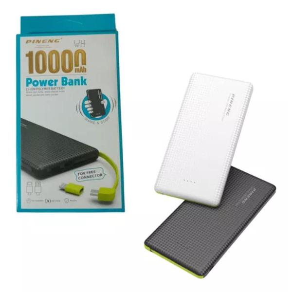 Imagem de Carregador Portátil Power Bank 10000mah Universal + Cabo