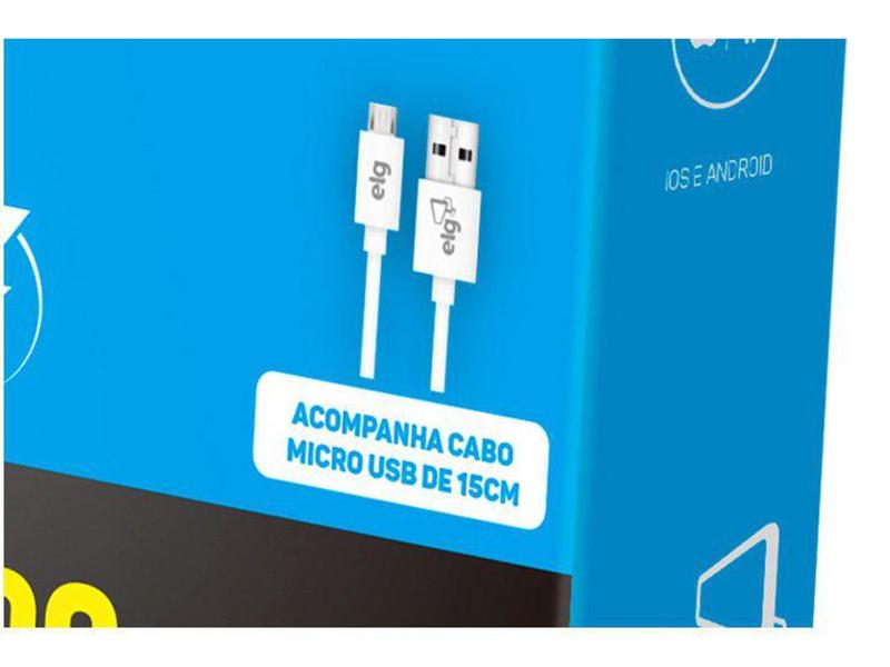 Imagem de Carregador Portátil/Power Bank ELG 12500 mAh - PB125