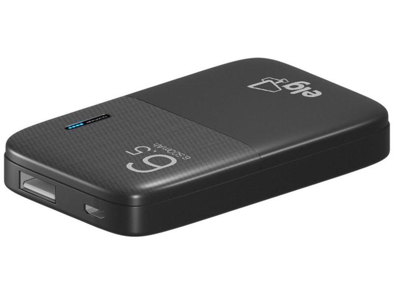 Imagem de Carregador Portátil/Power Bank ELG 6500 mAh - PB65