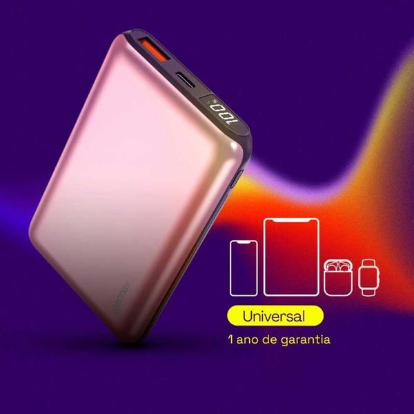 Imagem de Carregador Portátil Power Bank Geonav 10000Mah Pb10K20Wrg