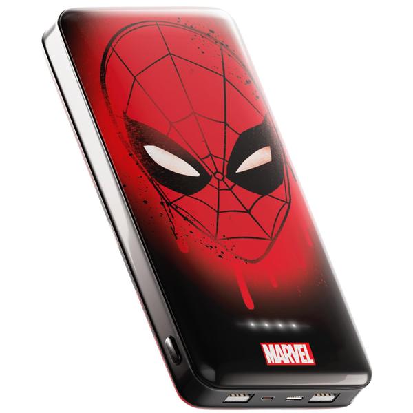 Imagem de Carregador portátil Power Bank Marvel Spiderman 10.000mAh