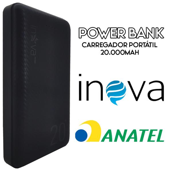 Imagem de Carregador Portátil Power Bank Rápido 20000mah 2 Saídas KV-P203