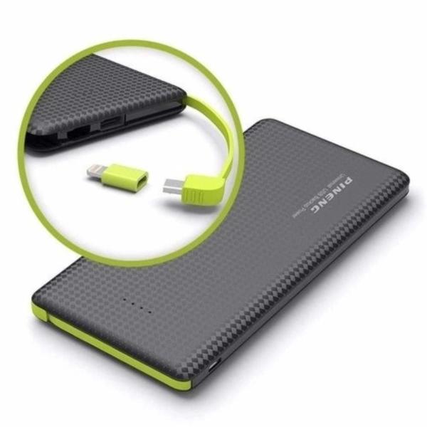 Carregador Portátil Turbo Power Bank 10.000mah Universal - pineng Imagem de Carregador Portátil Turbo Power Bank 10.000mah Universal