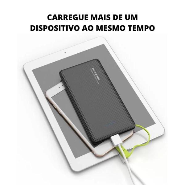 Carregador Portátil Turbo Power Bank 10.000mah Universal - pineng Imagem de Carregador Portátil Turbo Power Bank 10.000mah Universal