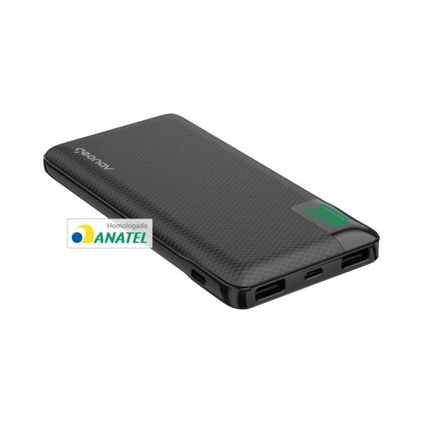 Imagem de Carregador Portátil Universal 10.000mAh 2 Portas USB + 1 Porta USB-C Geonav - 7898564045345