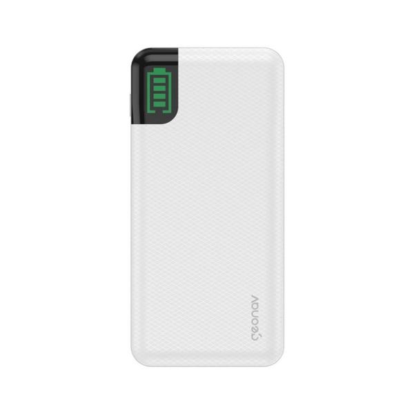 Imagem de Carregador portátil universal 20000mah power bank geonav branco - pb20kwt