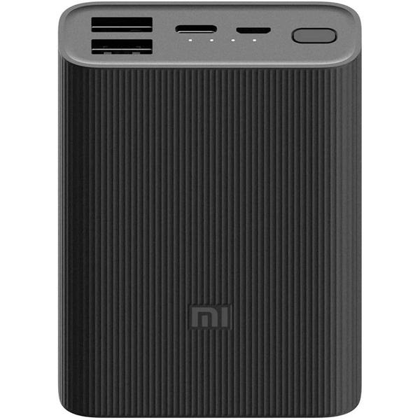 Imagem de Carregador Portatil Xiaomi Mi Power Bank 3 Ultra Compact 10.000 Mah USB-A/USB-C - Preto 28965 BHR4412GL PB1022ZM