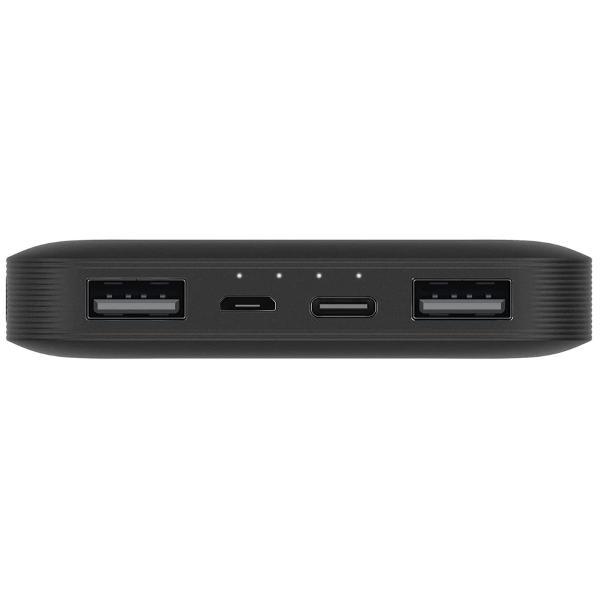 Imagem de Carregador Portatil Xiaomi Redmi PB100LZM Turbo - 10000MAH - 2XUSB/Micro USB/Tipo C - Preto