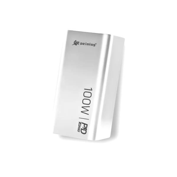 Imagem de Carregador Power Bank Branco Lanterna Integrada 20000mah