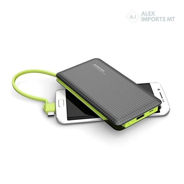 Imagem de Carregador Power Bank Pineng 5.000 Mah Slim Pn-952 Bom Top