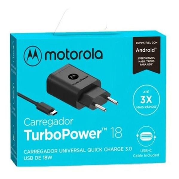 Imagem de Carregador Power Motorola  One Vision 100% Original Novo