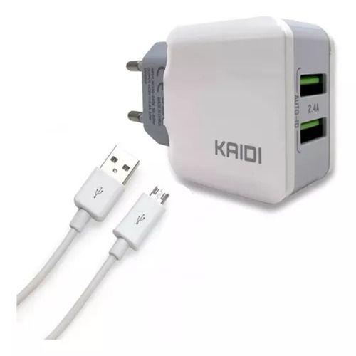 Imagem de Carregador Rápido KAIDI com Cabo Micro USB  KD-301S