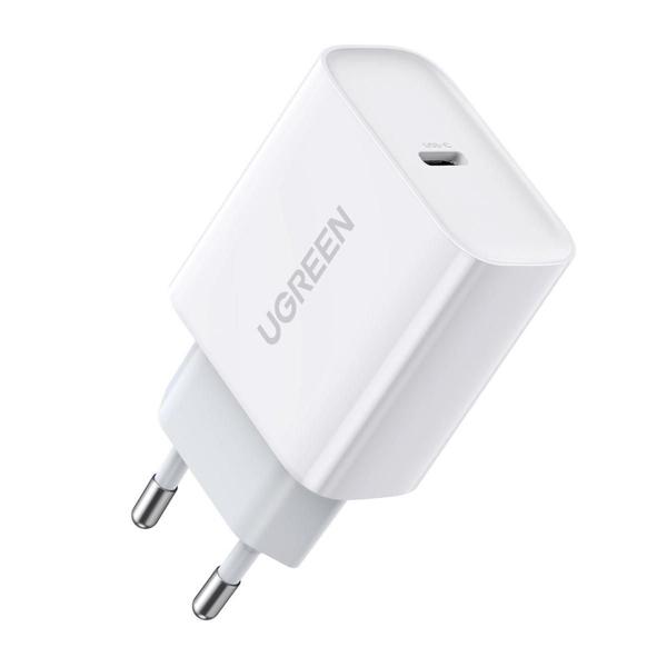 Imagem de Carregador Rápido Turbo 20W Qc 3.0 Saída Usb C Ugreen Cd137