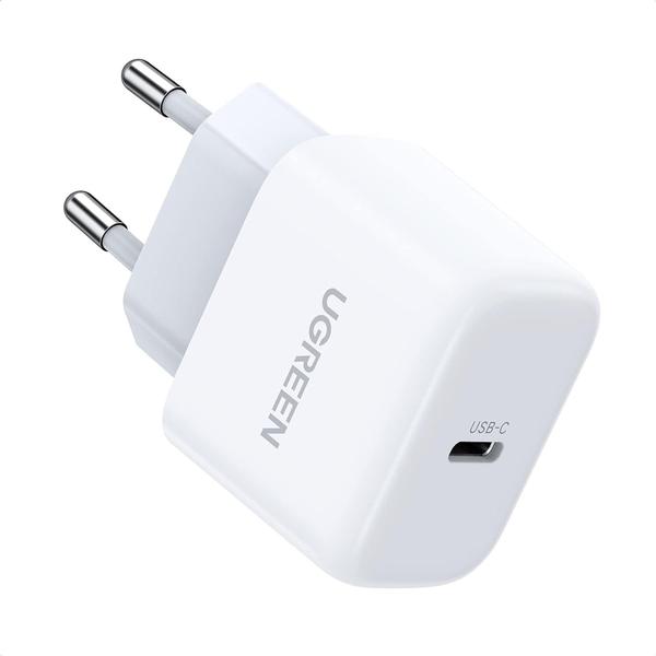 Imagem de Carregador rápido UGREEN 33W PD GaN USB C suporta 30W 25W 20W 