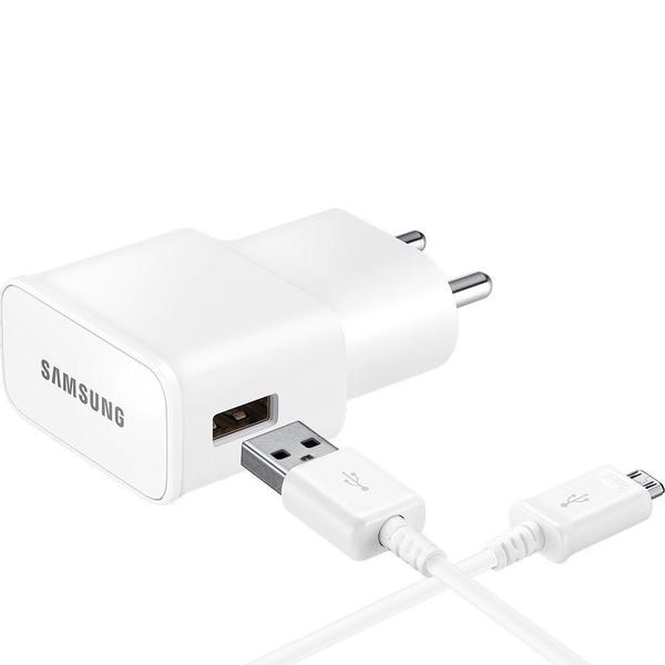 Imagem de Carregador Samsung Original Travel Adapter Turbo 30w Micro USB V8 - Branco