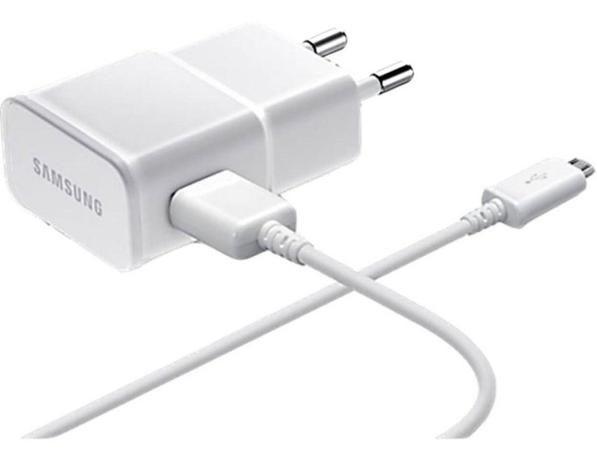 Imagem de Carregador Samsung Original Travel Adapter Turbo 30w Micro USB V8 - Branco