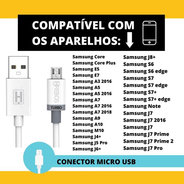 Imagem de Carregador Samsung Turbo - Compatível com diversos modelos