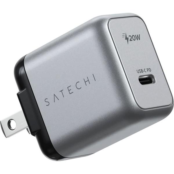 Imagem de Carregador Satechi ST-UC20WCM USB-C PD 20 W - Cinza Escuro