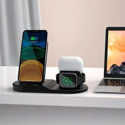 Imagem de Carregador Sem Fio Wireless Indução Portátil Ios/android