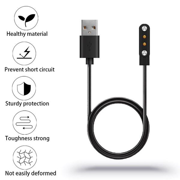 Carregador Smartwatch Com 02 Pinos 2.84mm, 4mm, 7.62mm - Poolsy Imagem de Carregador Smartwatch Com 02 Pinos 2.84mm, 4mm, 7.62mm