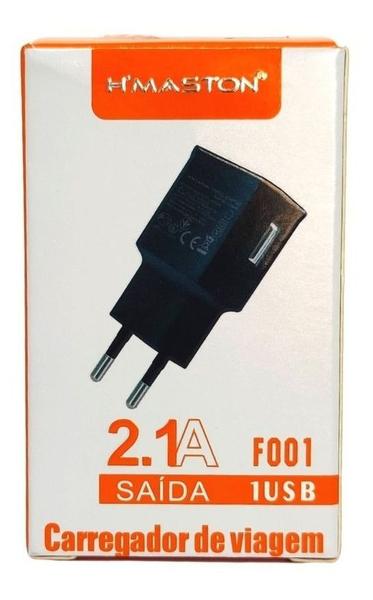 Imagem de Carregador Tomada Plug Adaptador Fonte Usb 2a 5v Bivolt