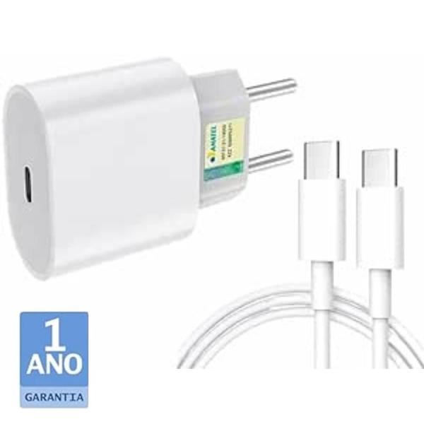 Imagem de Carregador Turbo 30W com Cabo Tipo-C para Tipo-C 1m, Tecnologia Power Delivery (PD), Compatível com Samsung, Motorola, LG PREMIUM