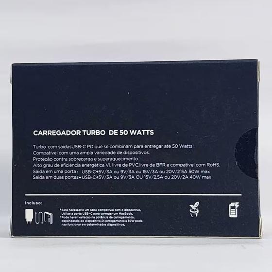 Imagem de  carregador Turbo 50w Tipo c Para Edge 30 Pro