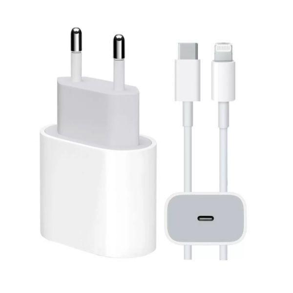 Carregador TURBO Carga Rápida + CABO/fonte Tipo USB-C 20w carga rápida Compativel com o iphone,ipad X XR XS 11 12 13 14 - Lehmox Imagem de Carregador TURBO Carga Rápida + CABO/fonte Tipo USB-C 20w carga rápida Compativel com o iphone,ipad X XR XS 11 12 13 14