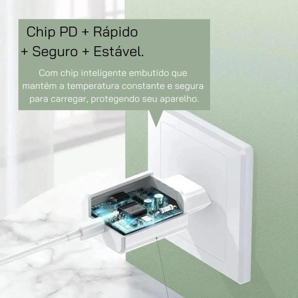 Imagem de Carregador Turbo Hrebos - Samsung - Carregamento Rápido 6A