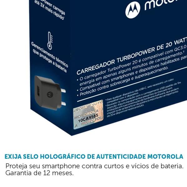 Imagem de Carregador Turbo Motorola -