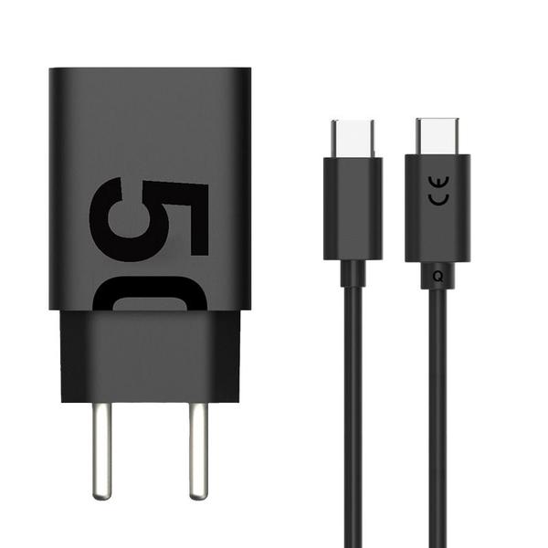 Imagem de Carregador Turbo Power 50W Motorola USB-C Duo X5 Original